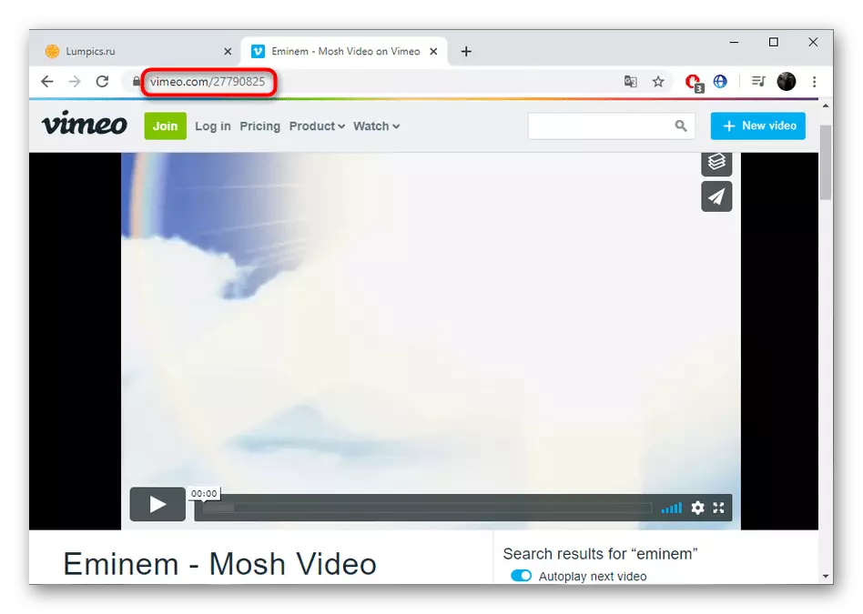Copy Roller Links for UmmyVideodownLoader to download video from Vimeo