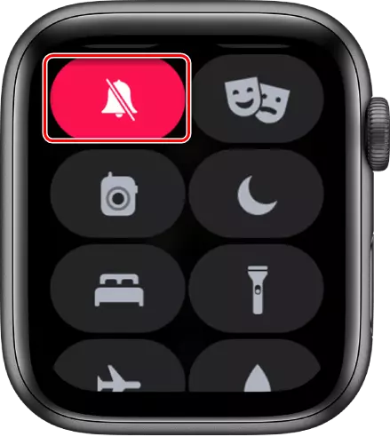 Включення безшумного режиму на годиннику Apple Watch