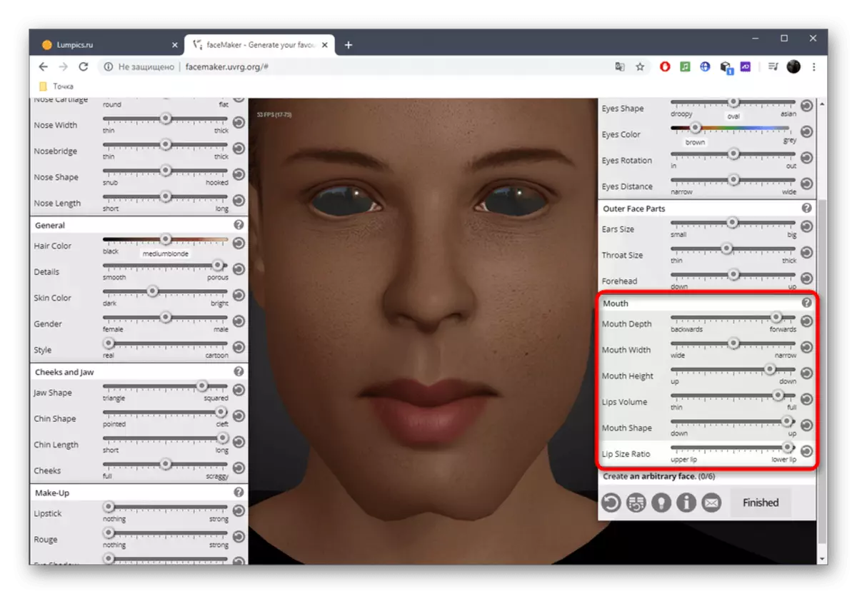 Mengatur parameter PTA melalui layanan online facemaker