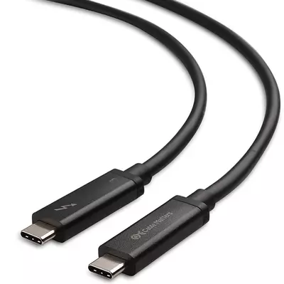 USB Thunderbolt Standard för att ansluta en extern hårddisk