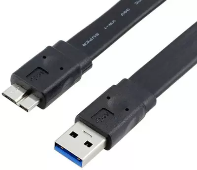 USB 3.0 standard for connecting an external hard disk