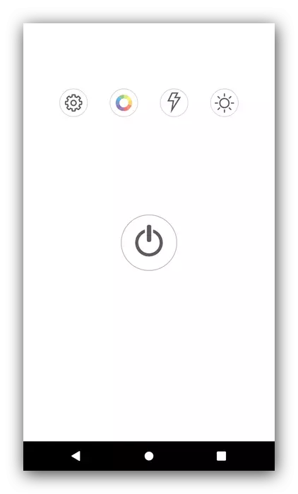 Aplicación de linterna (sizemons) como linterna Android