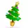 Smiley Christmas tree for Skype