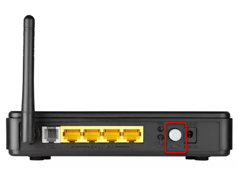 Aktibatu D-Link router ordenagailura konektatu ondoren sare lokaleko kable baten bidez