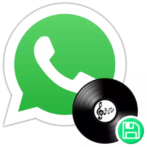Com estalviar àudio de WhatsApp