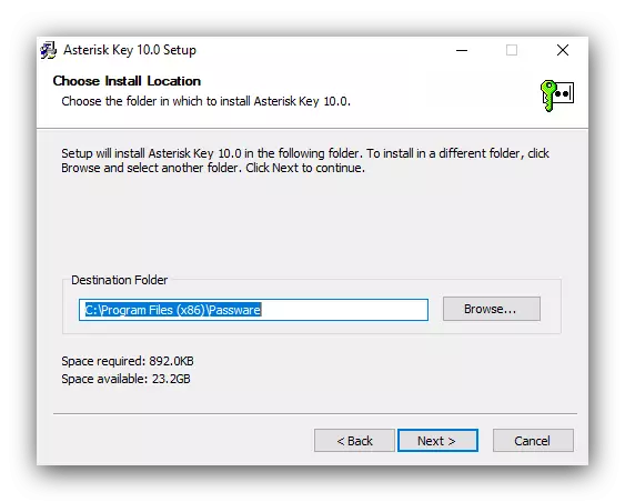 Εγκατάσταση του πλήκτρου του Asterisk για να προβάλετε έναν κωδικό πρόσβασης δικτύου στα Windows 10