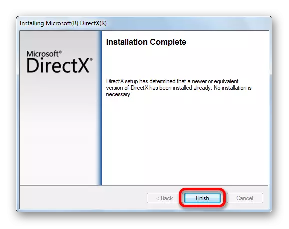 Update DirectX voltooid