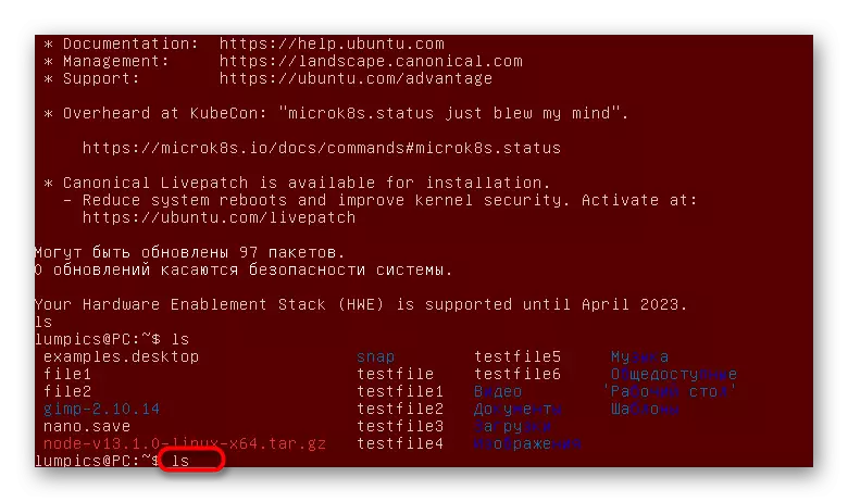 Ubuntu లో GRUB పునరుద్ధరించడానికి కనీస షెల్ లో డిస్క్ల జాబితాను వీక్షించండి