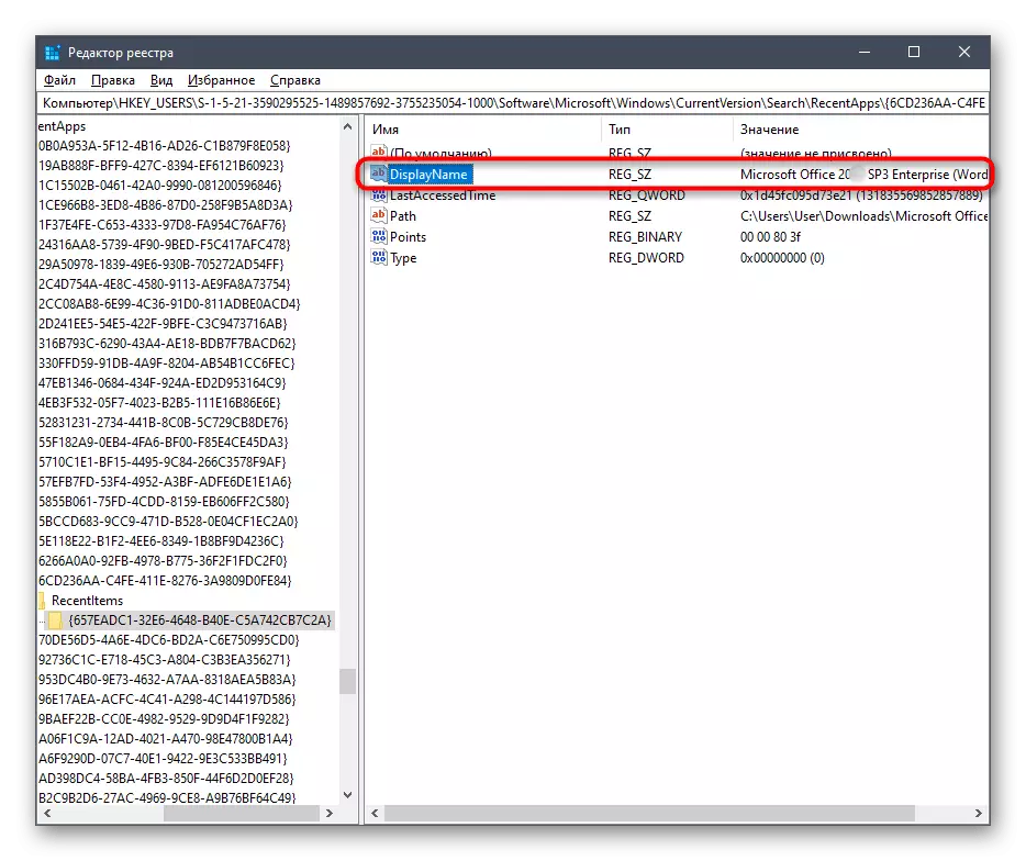 Rimozione di file residui di Microsoft Office 2016 in Windows 10 tramite l'editor del registro
