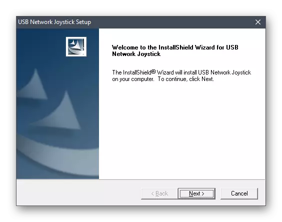 Welcome Window alang sa pag-install sa Dialog GP-A11 Driver