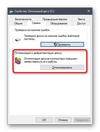 Défragissement du disque dur Windows 10 pour réduire la charge sur le processeur dans Windows 10