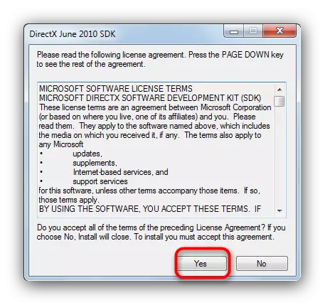 Spuštění instalace DirectX Červen 2010 SDK vyřešit problém s dxgi.dll