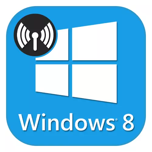 Sut i ddosbarthu Wi-Fi o liniadur ar Windows 8