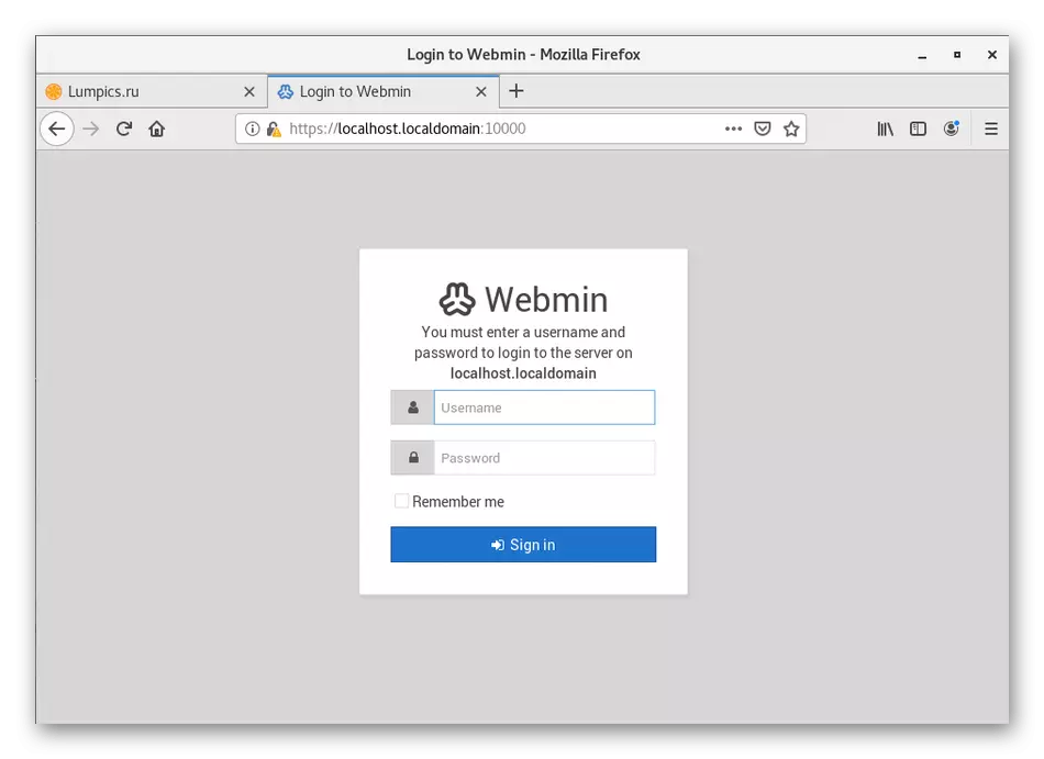 설치 후 센토스 7의 Webmin의 평가판 승인