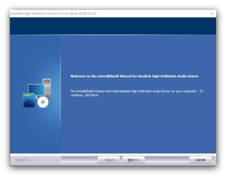 Nginstall driver driver anyar kanggo ngatasi masalah karo pambukaan Dispatcher HD Realtek ing Windows 10
