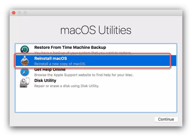 Перевстановлення операційної системи, якщо не завантажується macOS