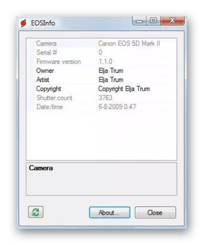 Eosinfo Program Interface.