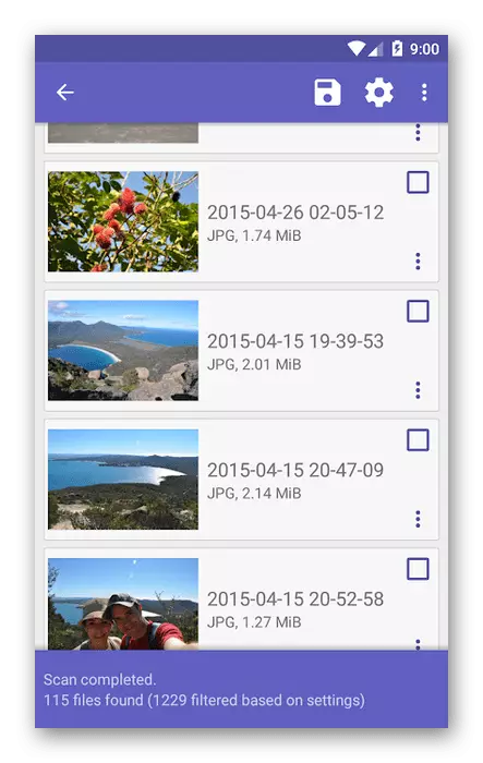 Употреба апликације за опоравак датотека Дискдиггер Про да бисте вратили датотеке са телефона