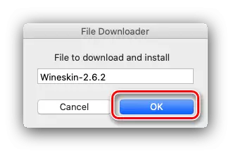 Novi WinesKin Sreda za njegovo uporabo v MacOS