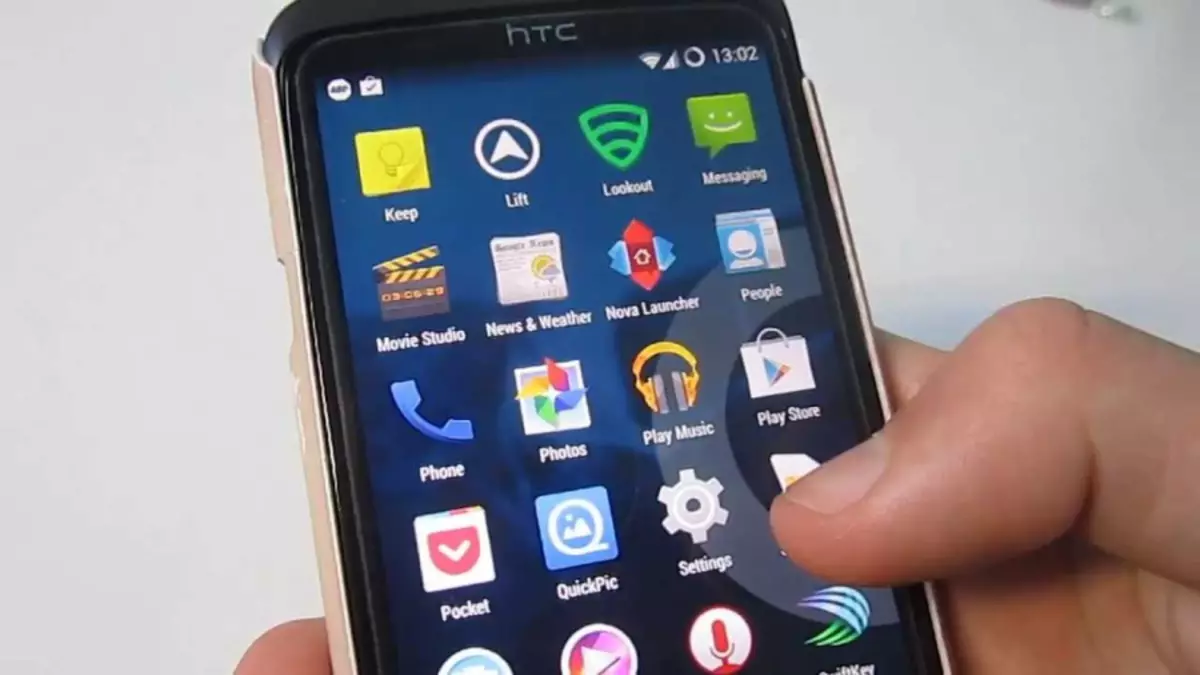 HTC One X (S720E) firmware Adat ing versi anyar Android