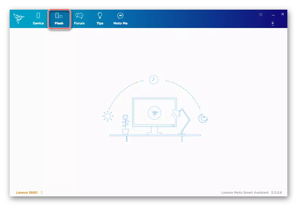 Lenovo S660 Moto Smart Msaidizi Flash Tab.