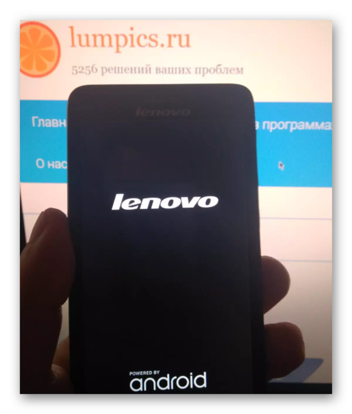 Lenovo S660 download sawise perangkat kukuh liwat SP Flash Tool