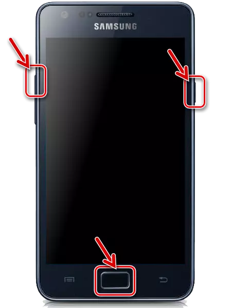 Samsung Galaxy S 2 GT-I9100 Run Recovery.