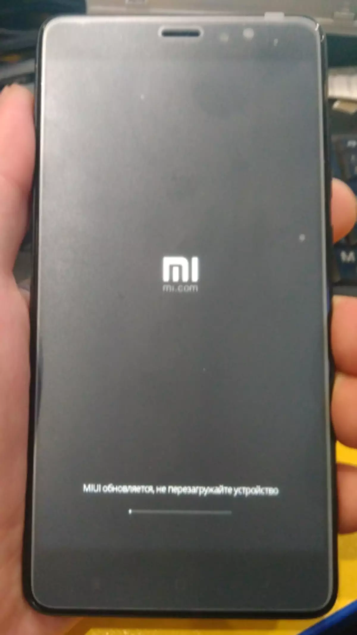 Xiaomi Redmi Note 4 Firmware instal·lat