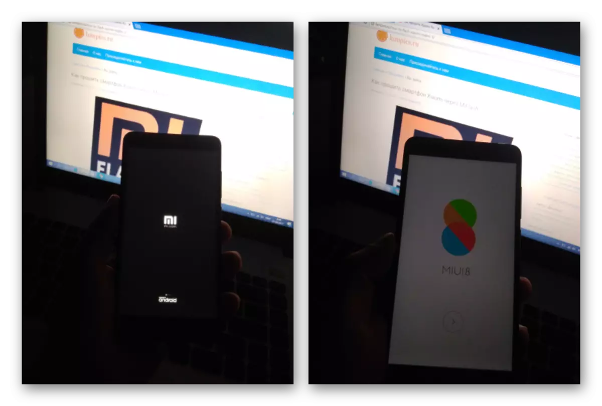 Xiaomi Redmi Opomba 4 Začnite po firmware preko MiFlash
