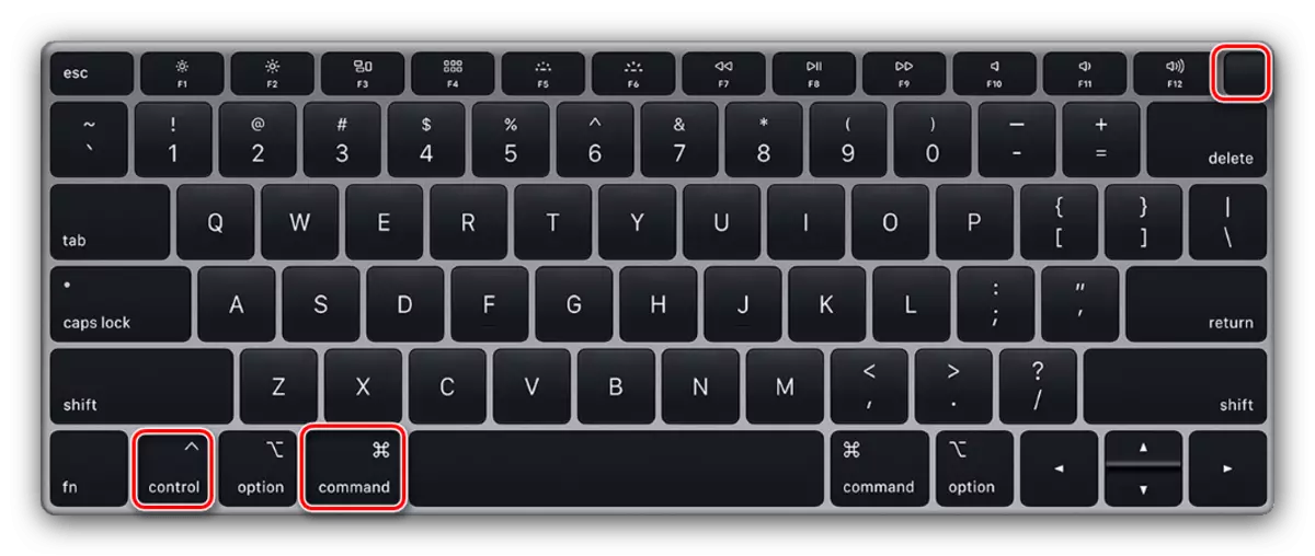 Klávesové zkratky pro restartování MacBooku