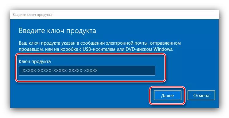 Ingreso de una clave a través del administrador de licencias para eliminar el error 0x8007007B en Windows 10