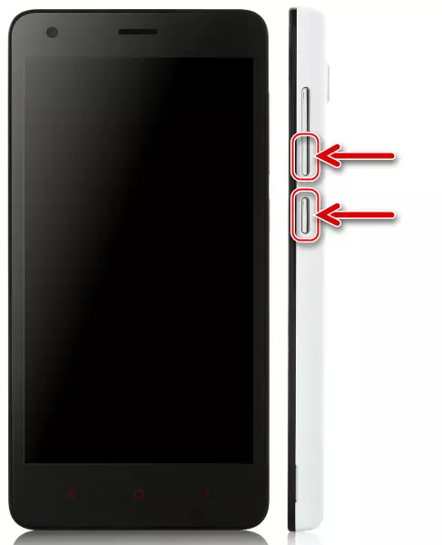 Xiaomi Redmi 2 ทำงานในโหมด FastBoot