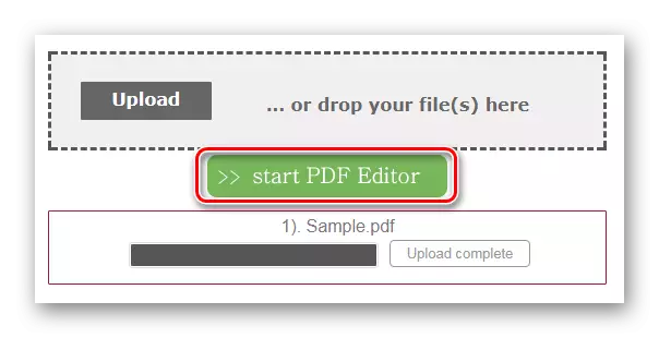 Lumipat sa Editor Online Service PDFzorro.