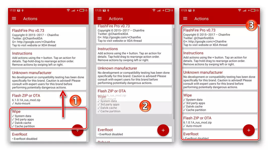 Meizu MX4 Flashfire определяне на процедурата за извършване на манипулиране на фърмуера на смартфона