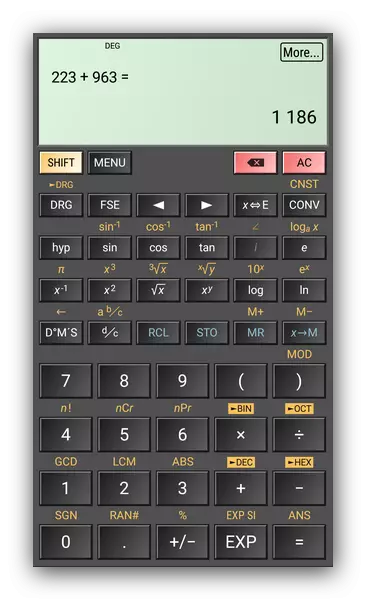 Hoofdruit Hiper Scientific Calculator