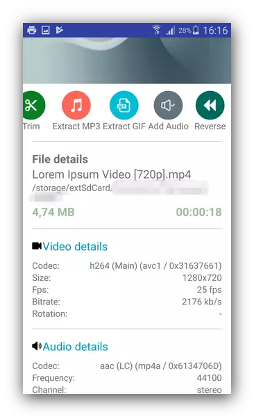 Transformácia súborov vo formáte videa