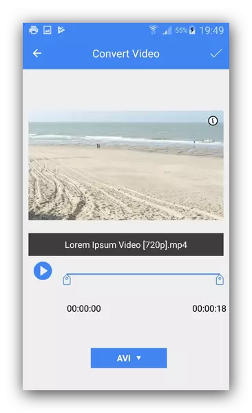 Konvertuoti vaizdo įrašą su viso vaizdo konverteriu
