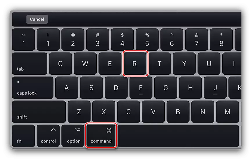 Kombinacije za ulazak u način rada za oporavak MacBook