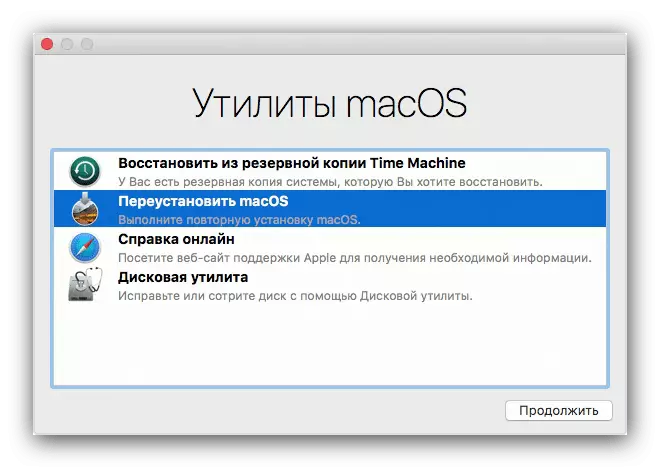 Utilitas pemulihan Macbook