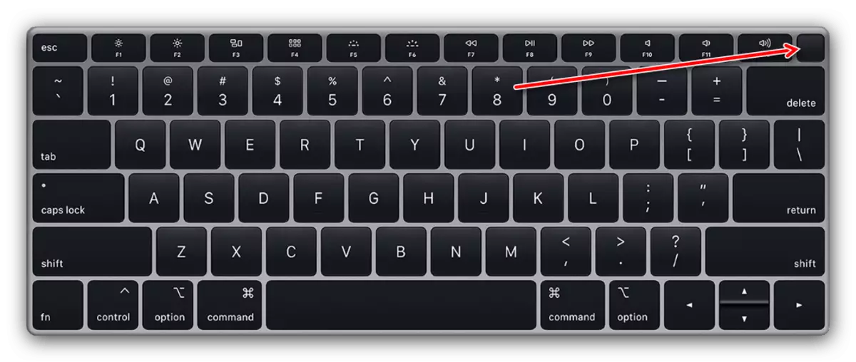 TouchID სენსორი 2016 წლის შემდეგ გამოცემული MacBook Air- ის გადატვირთვისთვის