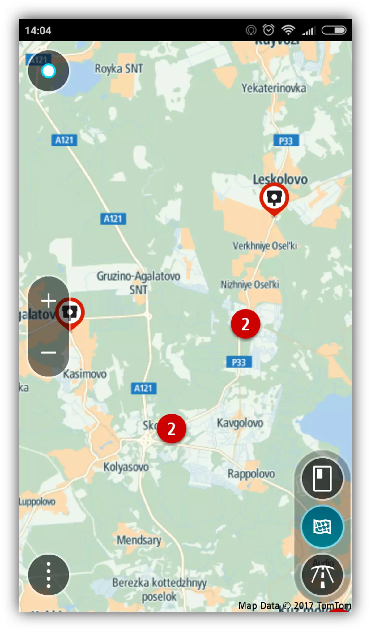 TomTom Traffic Police Camera på Android