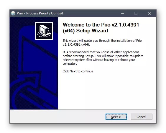 Installering van Prio-proses Prioriteitsbeheer om die prioriteit van prosesse te verander