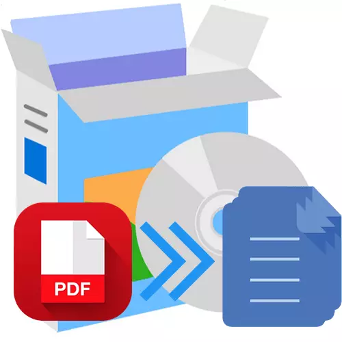 Program kanggo pamisahan PDF ing kaca