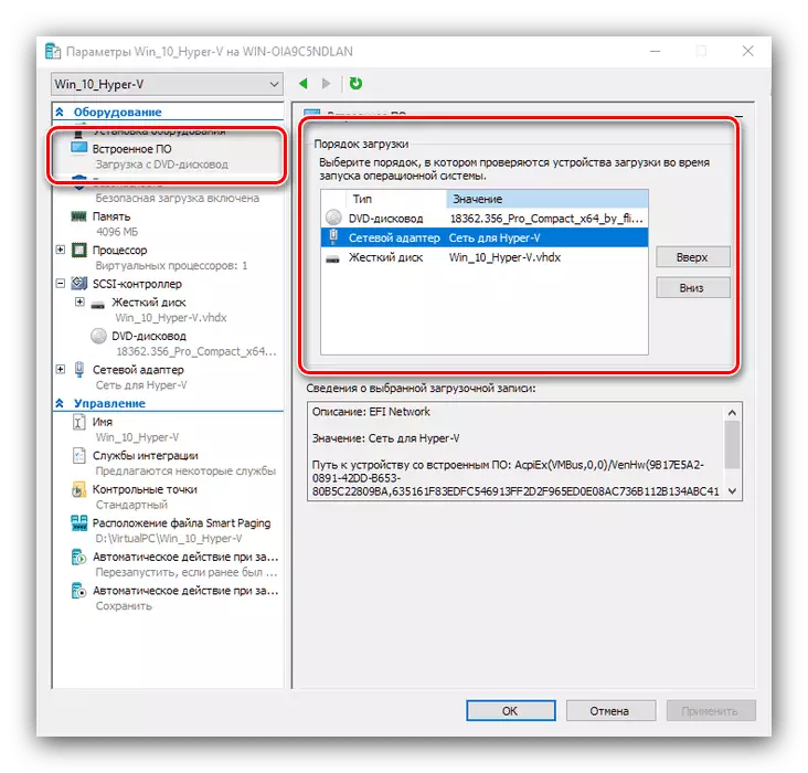 Nalog za narudžbu za instalaciju Za konfiguriranje Hyper-V virtualni stroj u sustavu Windows 10