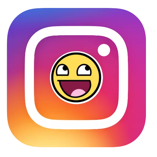 Cara menempatkan smiley di Instagram