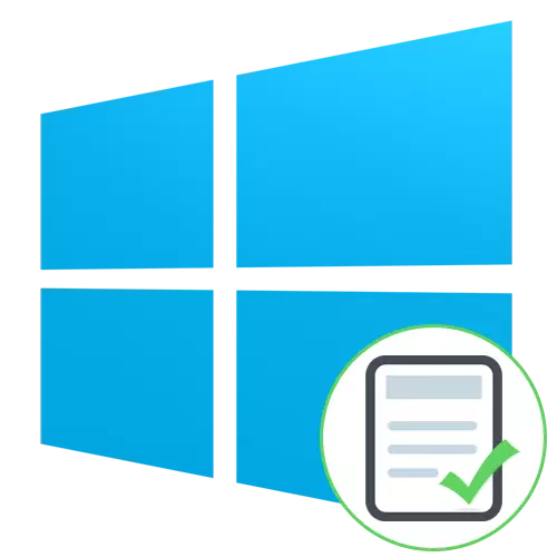 Groene teken op Windows 10-labels