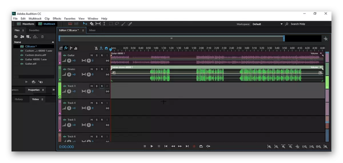 Použitie Adobe Audition na zlepšenie zvuku mikrofónu