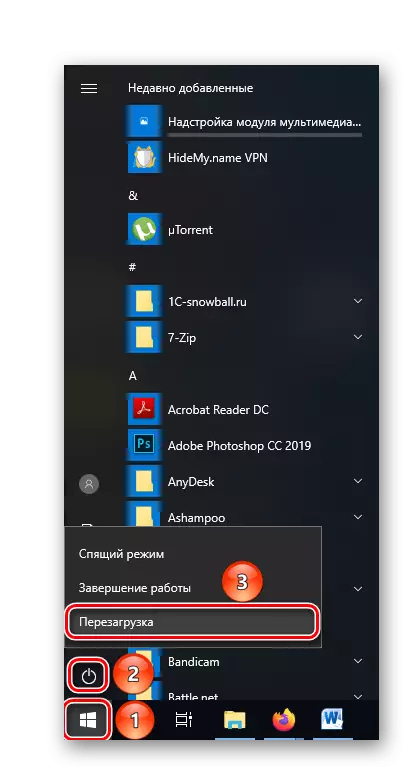 Khởi động lại hệ điều hành trong Windows