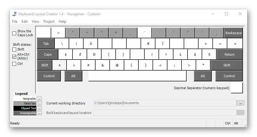 Klaviaturada düymələri yenidən təyin etmək üçün Microsoft Klaviatura Layout Yaradan Yaradan Yaradan Proqramından istifadə