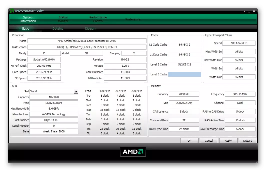 AMD Overdrive dasturi